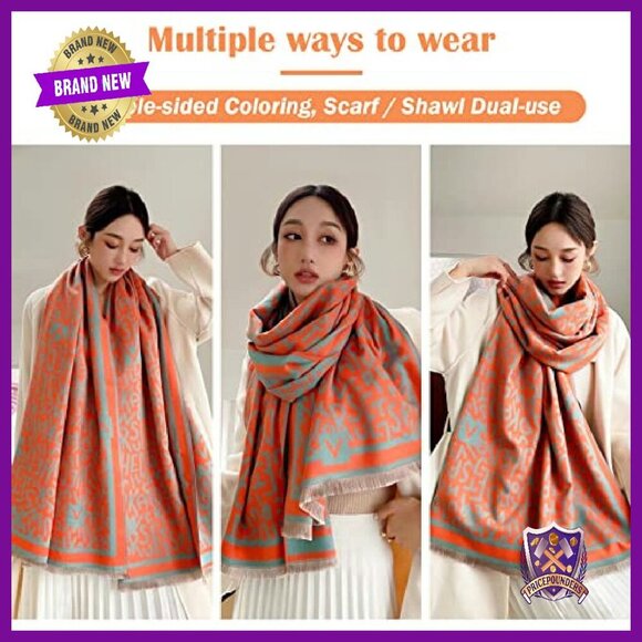 Pashmina Shawls and Wraps for Evening Dresses, Large Soft  Large Cashmere Pashmina Shawl Wrap for Wedding Evening Dress
